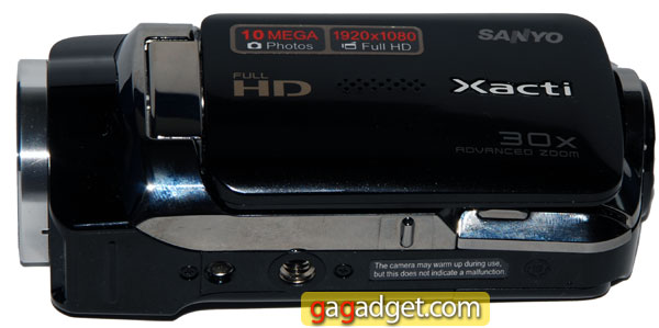 Обзор компактной FullHD-видеокамеры с 30-кратным зумом Sanyo Xacti SH1-7