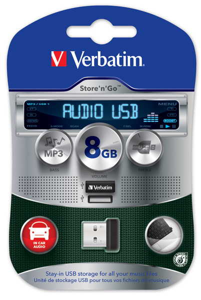 Verbatim Store‘n’Go Audio: USB-флешка для автолюбителей
