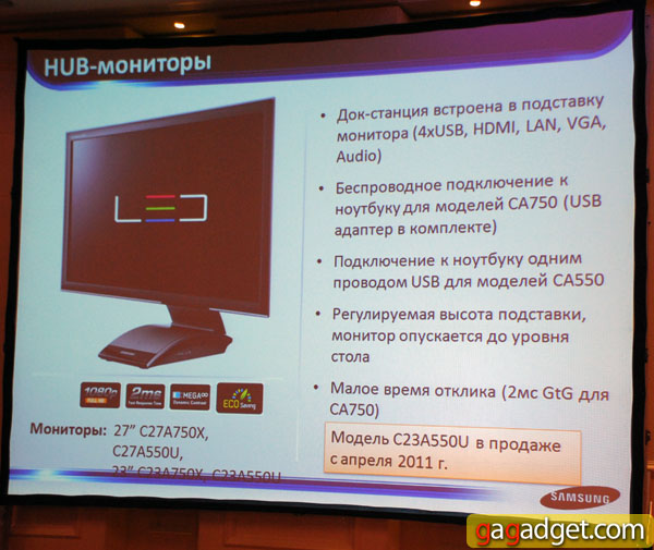 Дизайн прежде всего: репортаж с презентации линейки мониторов Samsung 2011 года-17