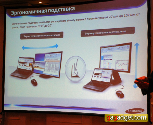 Дизайн прежде всего: репортаж с презентации линейки мониторов Samsung 2011 года-19