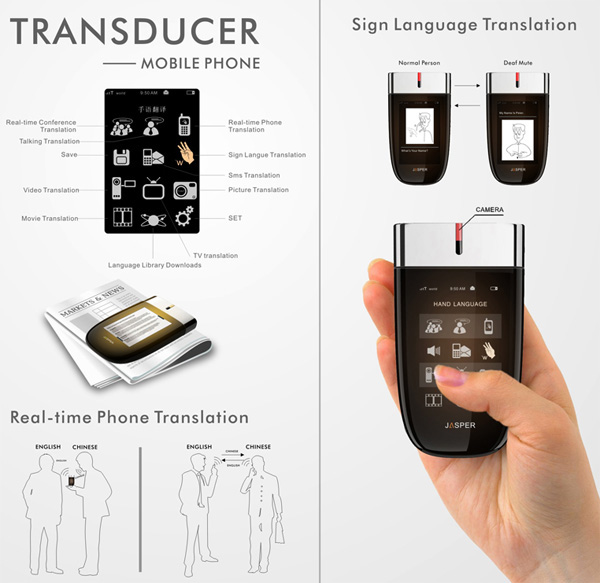 Transducer: концепт универсального телефона-переводчика-4