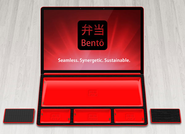Bento: оригинальный концепт составного ноутбука-2