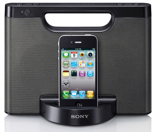 Три новых докинговых станции Sony для iPhone-6