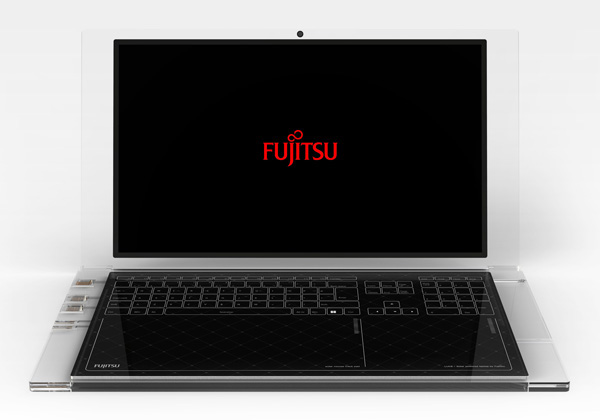 Fujitsu Luce: Концепт ноутбука с панелями на солнечных батареях-2