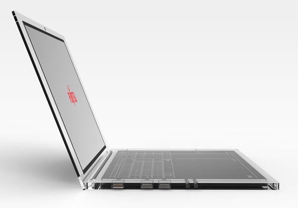 Fujitsu Luce: Концепт ноутбука с панелями на солнечных батареях-3