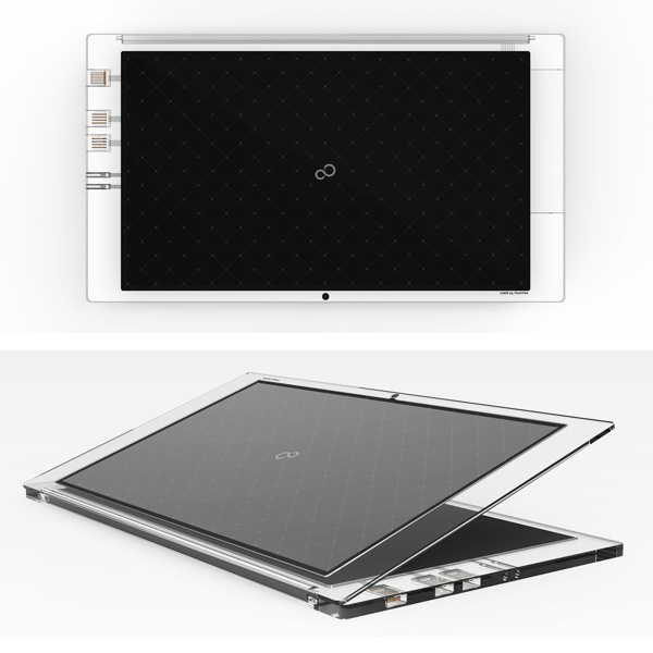 Fujitsu Luce: Концепт ноутбука с панелями на солнечных батареях-4