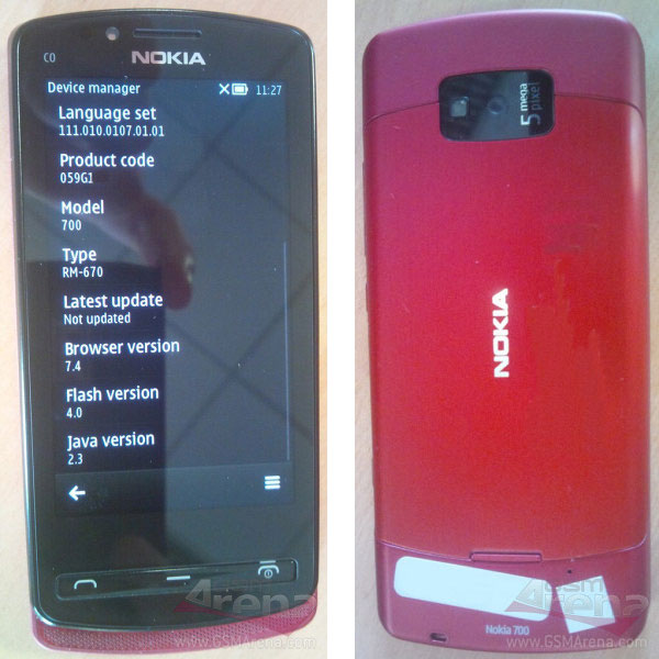 Шпионские фото Nokia 700 на Symbian Belle-2
