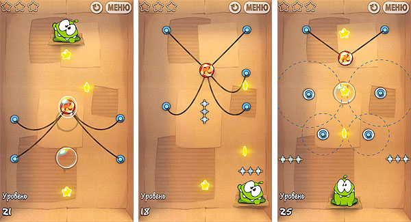 Android-гид: увлекательная игра-головоломка Cut the Rope — хит Android Market-9