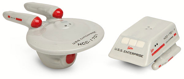 Столовый набор для фанатов Star Trek: Enterprise NCC-1701 и его шатл