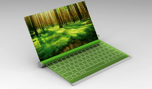 Plantbook: самый экологический и футуристический концепт ноутбука-2