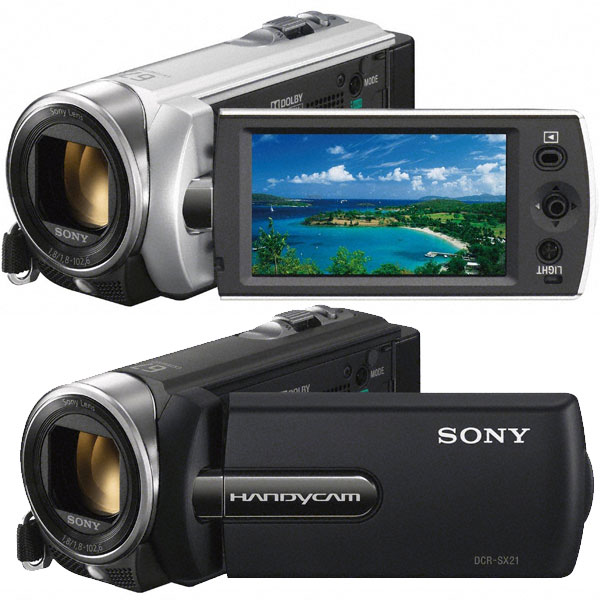 Видеокамеры Sony Handycam SX21E и SR21E: стандартное разрешение и 57-кратный оптический зум-2
