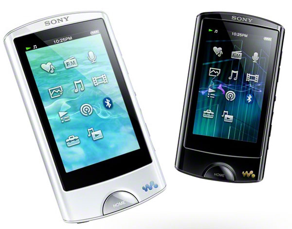 Медиаплееры Sony Walkman 2011 года: серии A860, S760 и E460