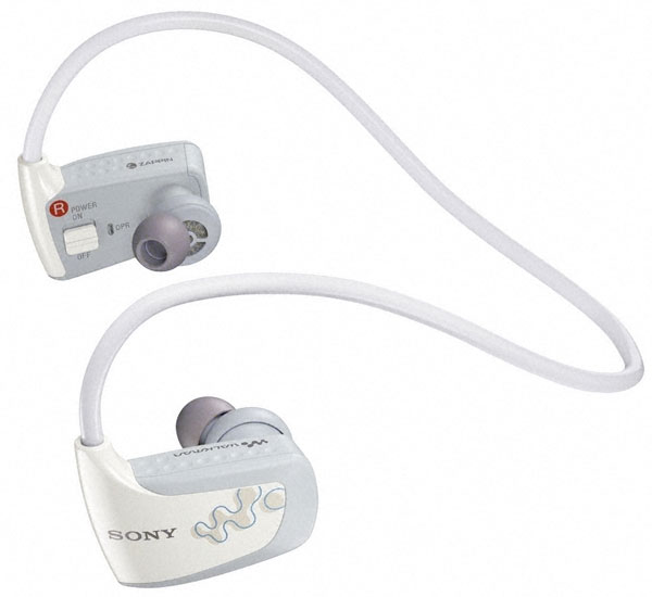 Sony Walkman NWZ-W260: махонький водозащищенный MP3-плеер в наушниках-4