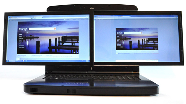 gScreen SpaceBook: химерный 17-дюймовый ноутбук с двумя дисплеями