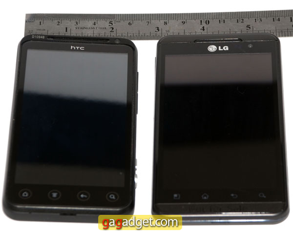 Третье измерение: сравнение HTC Evo 3D и LG Optimus 3D