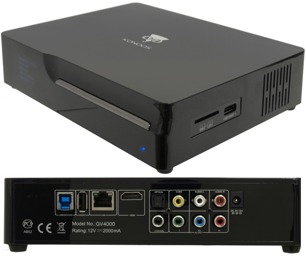 Konoos GV-4000 и MS-600: HD-медиаплееры по вкусным ценам-2