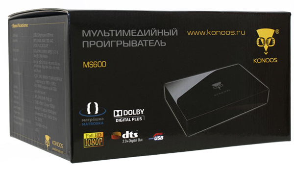 Konoos GV-4000 и MS-600: HD-медиаплееры по вкусным ценам-6