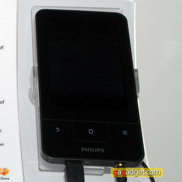 Philips GoGear Connect 3: 3.2-дюймовый медиаплеер на Android 2.3-2