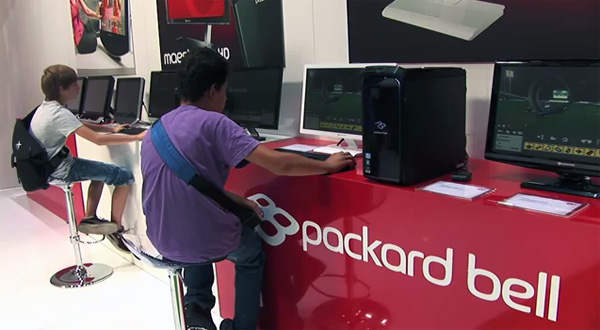 Технопарк: стенд Packard Bell на выставке IFA 2011