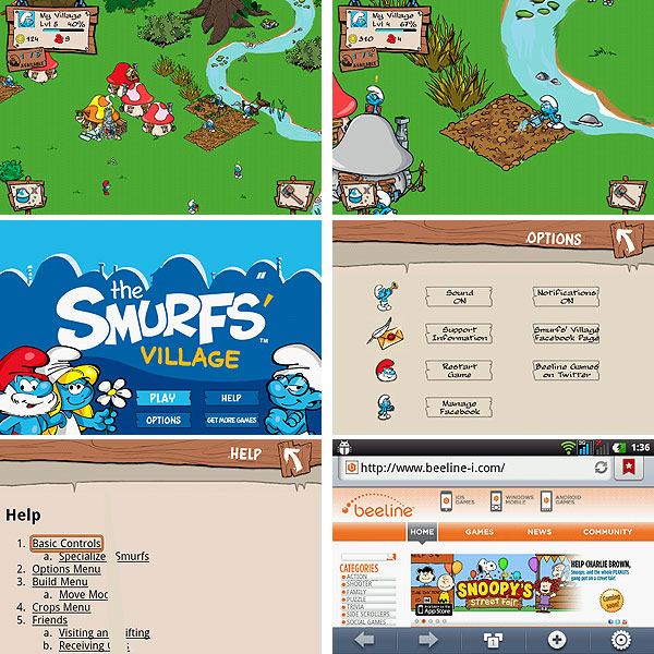 Android-гид: Smurfs' Village - неспешная социальная стратегия