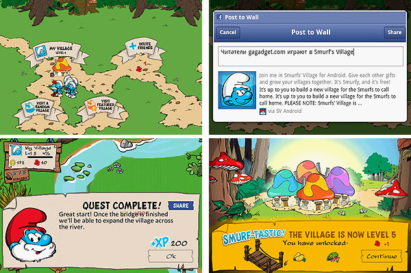 Android-гид: Smurfs' Village - неспешная социальная стратегия-7