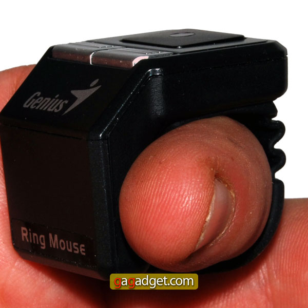 Перстень с электроникой: видеообзор мыши Genius Ring-13