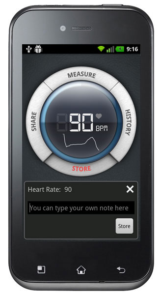 Android-гид: Instant Heart Rate - приложение для измерения пульса-2