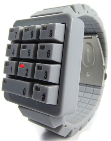 Часы Keypad с большой клавиатурой-2