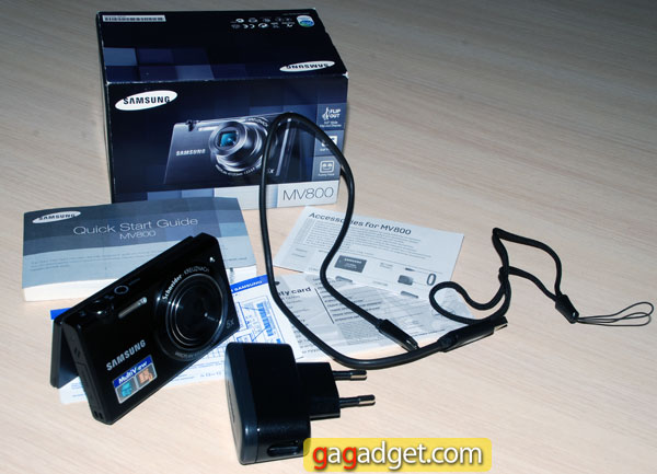 Обзор компактной цифровой камеры Samsung MV800 с поворотным экраном-3