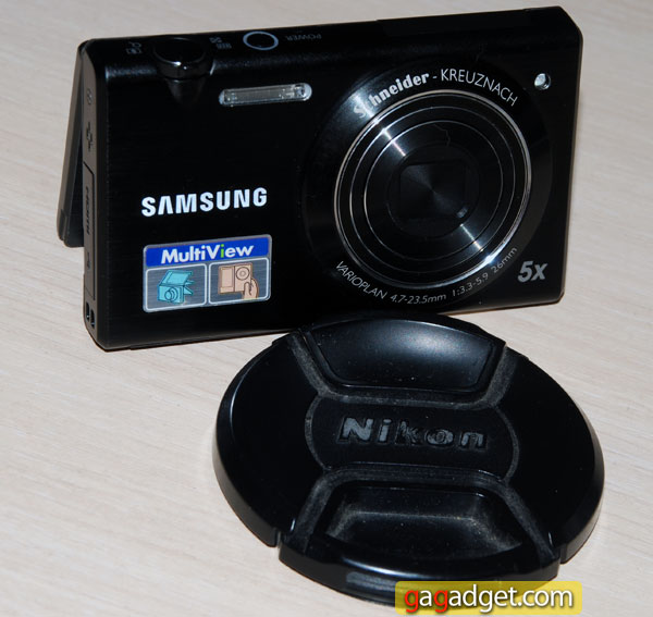 Обзор компактной цифровой камеры Samsung MV800 с поворотным экраном-4