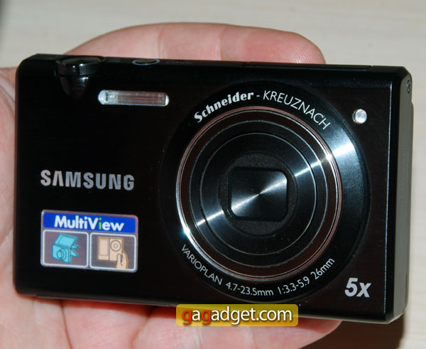Обзор компактной цифровой камеры Samsung MV800 с поворотным экраном-2