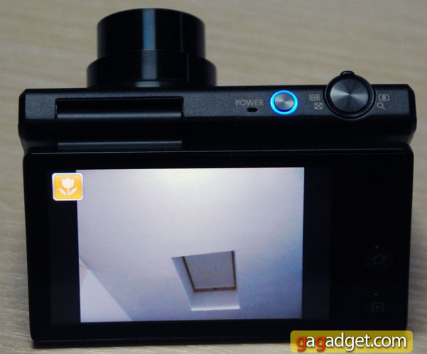 Обзор компактной цифровой камеры Samsung MV800 с поворотным экраном-10