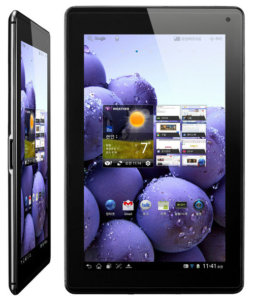 LG Optimus Pad LTE: 9-дюймовый планшет с IPS-матрицей на Android 3.2-2