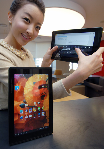 LG Optimus Pad LTE: 9-дюймовый планшет с IPS-матрицей на Android 3.2-9