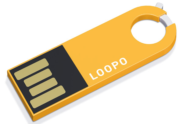 LOOPO: концепт USB-флешки удобной для ношения-2