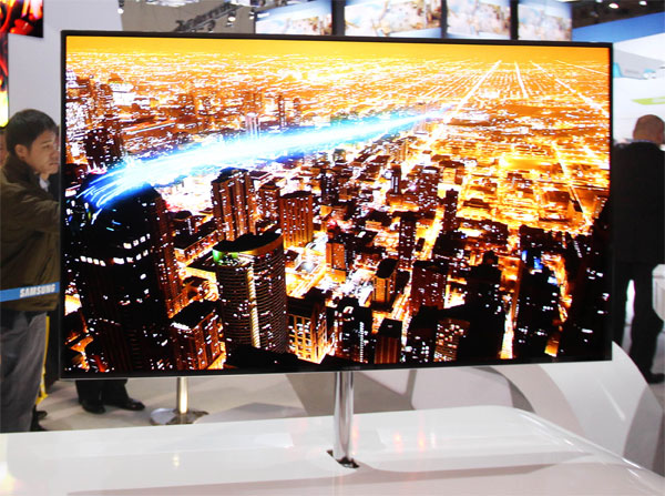55-дюймовый OLED-телевизор Samsung на выставке CES 2012