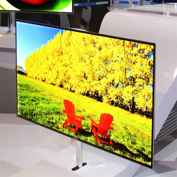 55-дюймовый OLED-телевизор Samsung на выставке CES 2012-2