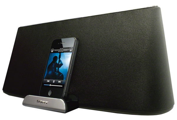 Пять докинговых станций Sony 2011 года для iPod/iPad/iPhone-5