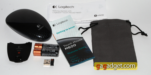 Микрообзор беспроводной мыши Logitech m600 Touch Mouse-2