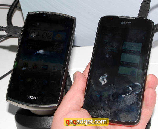Смартфоны Acer Liquid Gallant E350 и CloudMobile S500 на Android 4