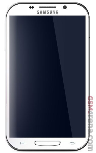 В интернете появилось изображение Samsung Galaxy Note 2, сделанное из Galaxy SIII