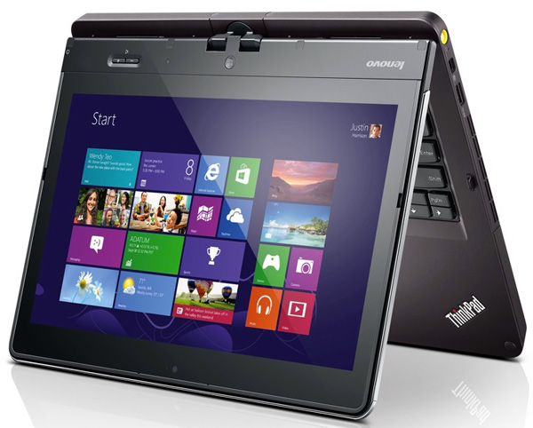 Планшеты Lenovo на Windows 8: IdeaPad Yoga, ThinkPad Edge Twist и IdeaTab Lynx-9