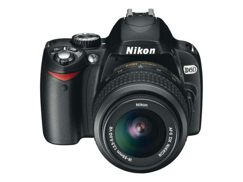 Nikon D60 - простая «зеркалка», похожая на D40X