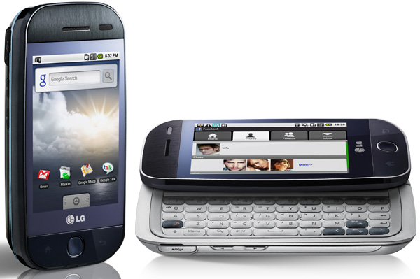 LG GW620: первый официальный Android-телефон-2