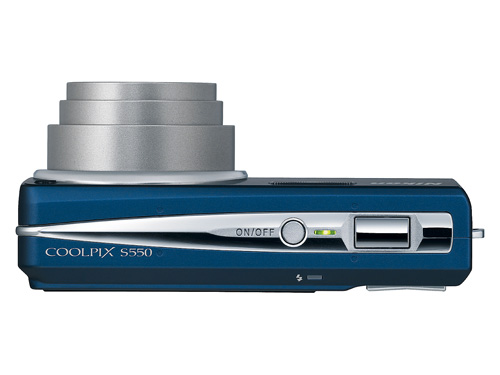 Nikon S550 – самая маленькая в мире десятимегапиксельная камера с пятикратным оптическим зумом