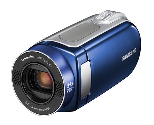 Samsung MX20: видеокамера с поддержкой карт SD до 32 Гб