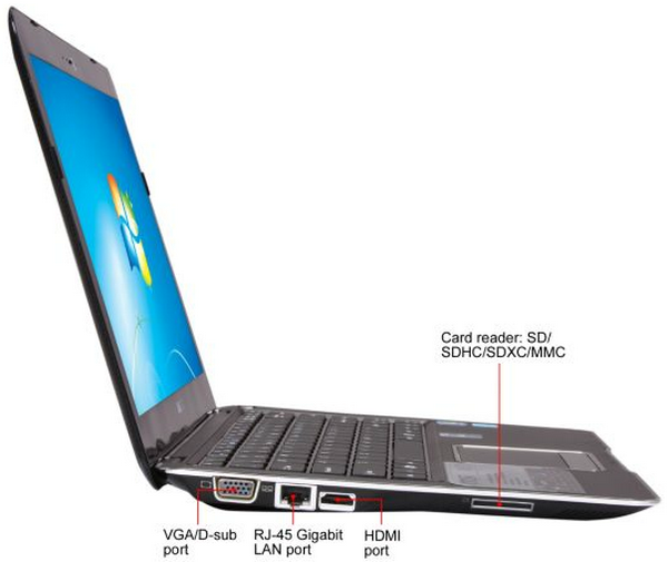 Ноутбук MSI X370 на базе AMD E-450-3