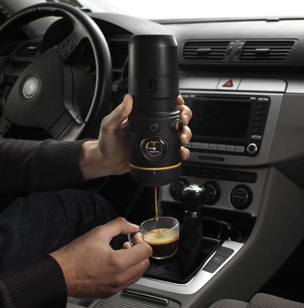Handpresso Mobile: свежий эспрессо для автомобилистов