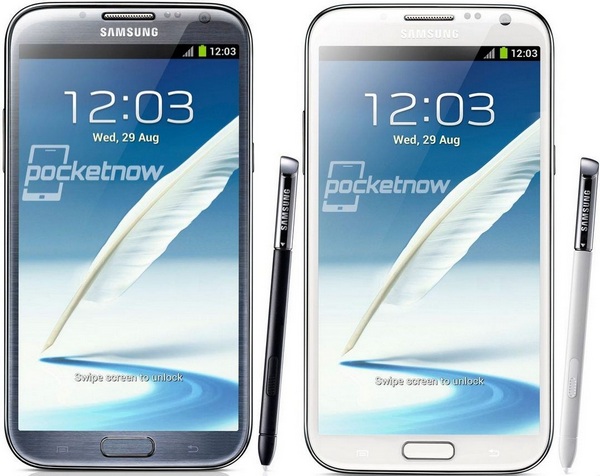 Встречайте Samsung Galaxy Note II: Android 4.1, 5.5 дюймов, 4 ядра и батарея на 3100 мАч