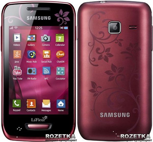 Для милых дам: смартфон Samsung Wave Y S5380 La Fleur